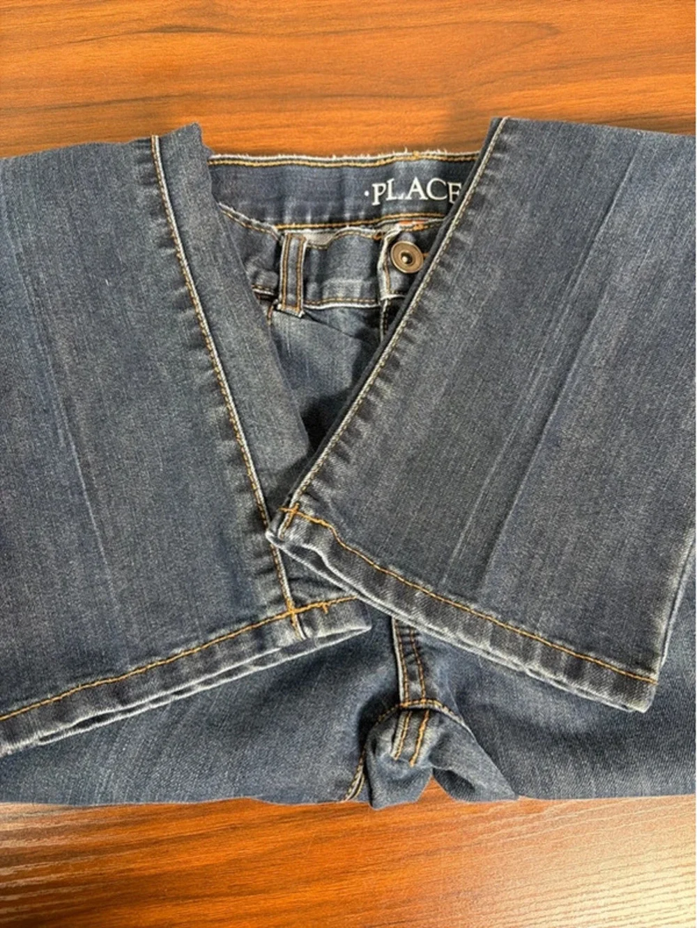 PLACE Girls Bootcut Jeans 10 Semi